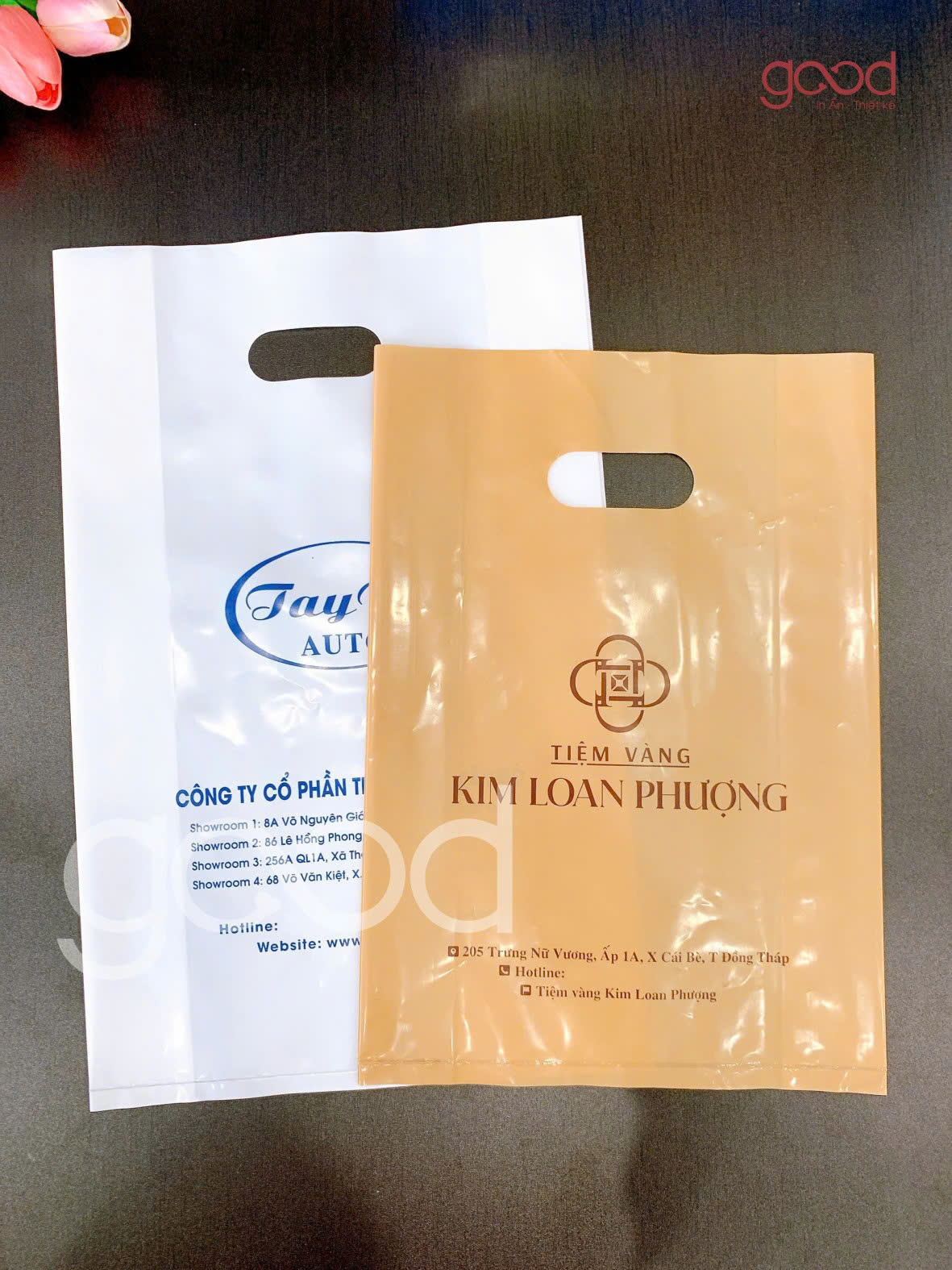 IN BỌC PE XOÀI